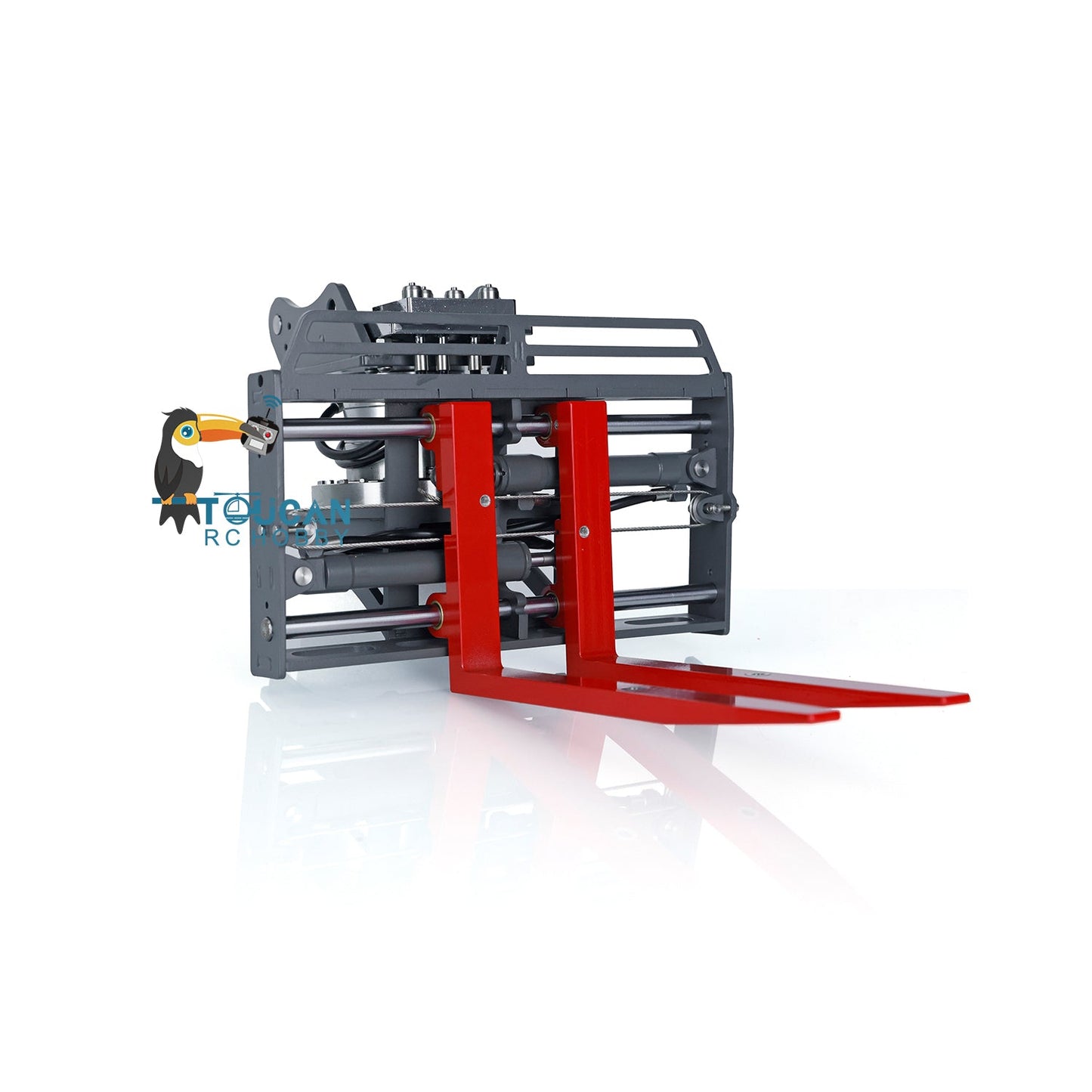 Kabolite K970 100S Metal Hydraulic fork Spare Parts Attachments Suitable for Upgrade HUINA 1/14 K970 100S RC Excavator Trucks