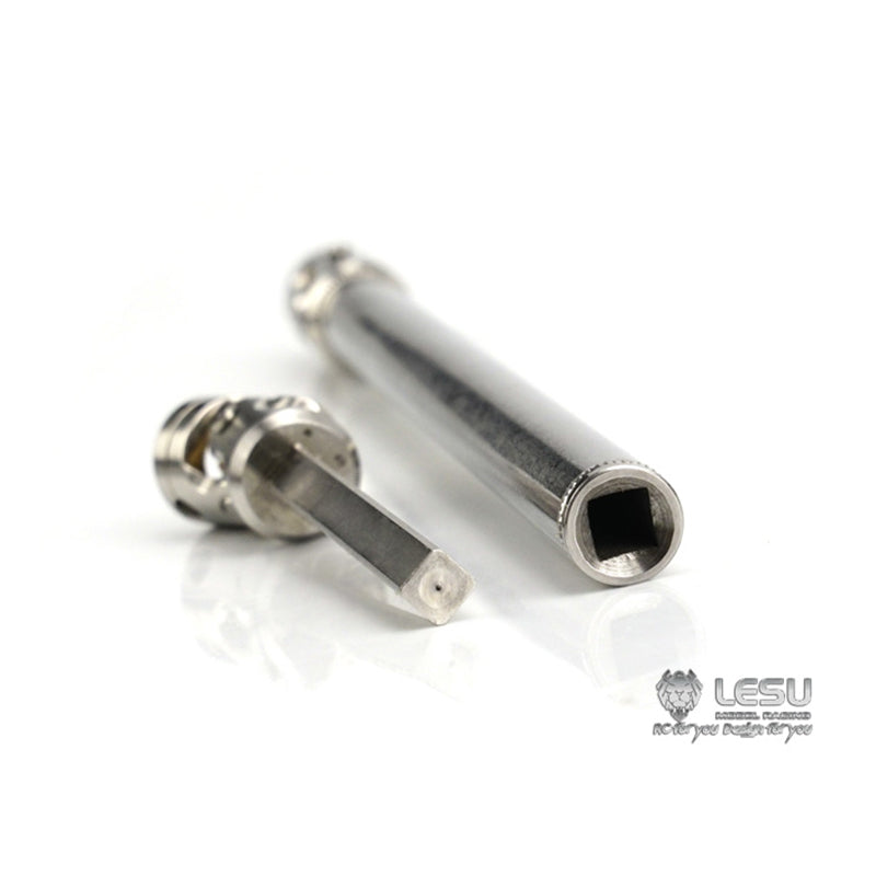 LESU Metal 140 145 150 155 160 165 170 175 180 185 190 195 200 210 220MM CVD Drive Shaft for TAMIYA RC 1/14 Tractor Truck DIY Car