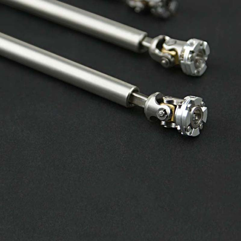 LESU 1/14 TAMIIYA RC Tractor Truck DIY Model Metal 81-111MM 83-113MM 86-116MM 89-119MM 93-123MM 97-127MM Flange CVD Drive Shaft DIY