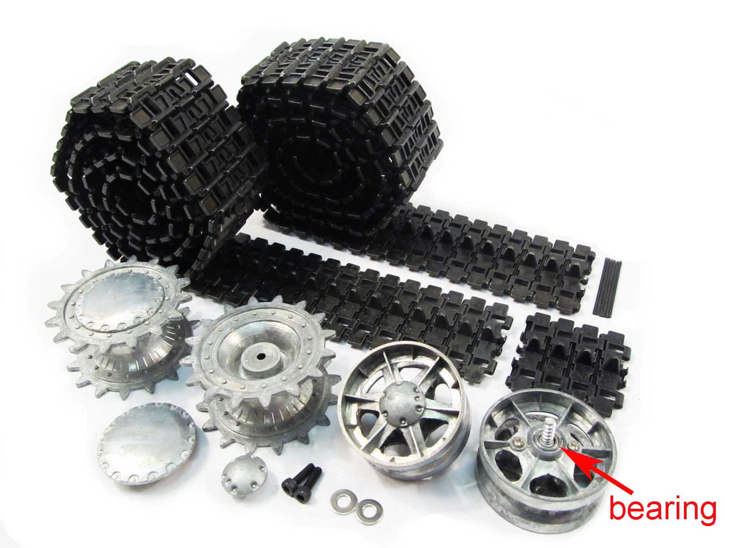 Mato 1/16 RC Soviet KV-1 Radio Controlled RTR Tank Model Metal Sprocket Idler Driving Wheels MT013