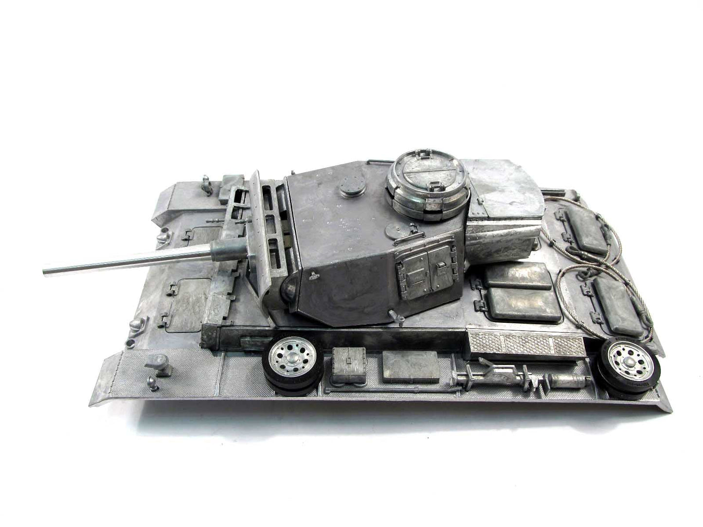 Mato 1/16 Metal Accessory BB Shooting Upper Hull Smoke Launcher Handrail Radio Controlled RTR Tank German Panzer III