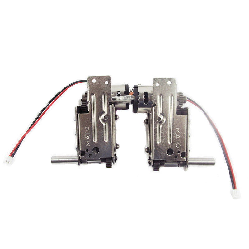 Metal Barrel TK22 Multifunction Unit Steel 5:1 Bearings Gearbox for RC Mato 1/16 M36B1 Destroyer Radio Controlled Tank