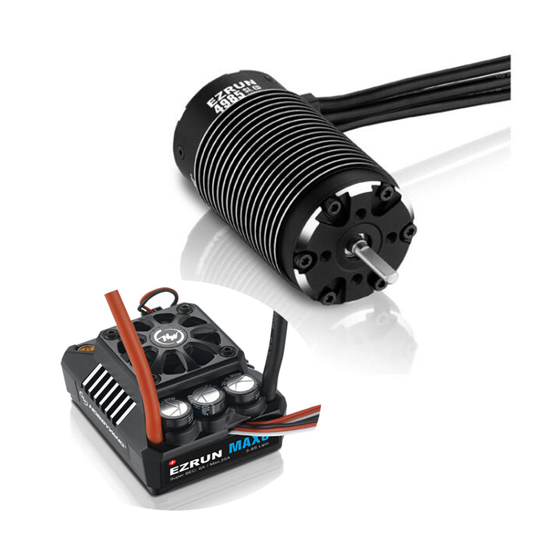 Hobbywing EZRUN Waterproof ESC 5687 1100KV 56113 800KV 4985 1650KV Motor MAX6 MAX5 for RC Car Vehicle DIY Model