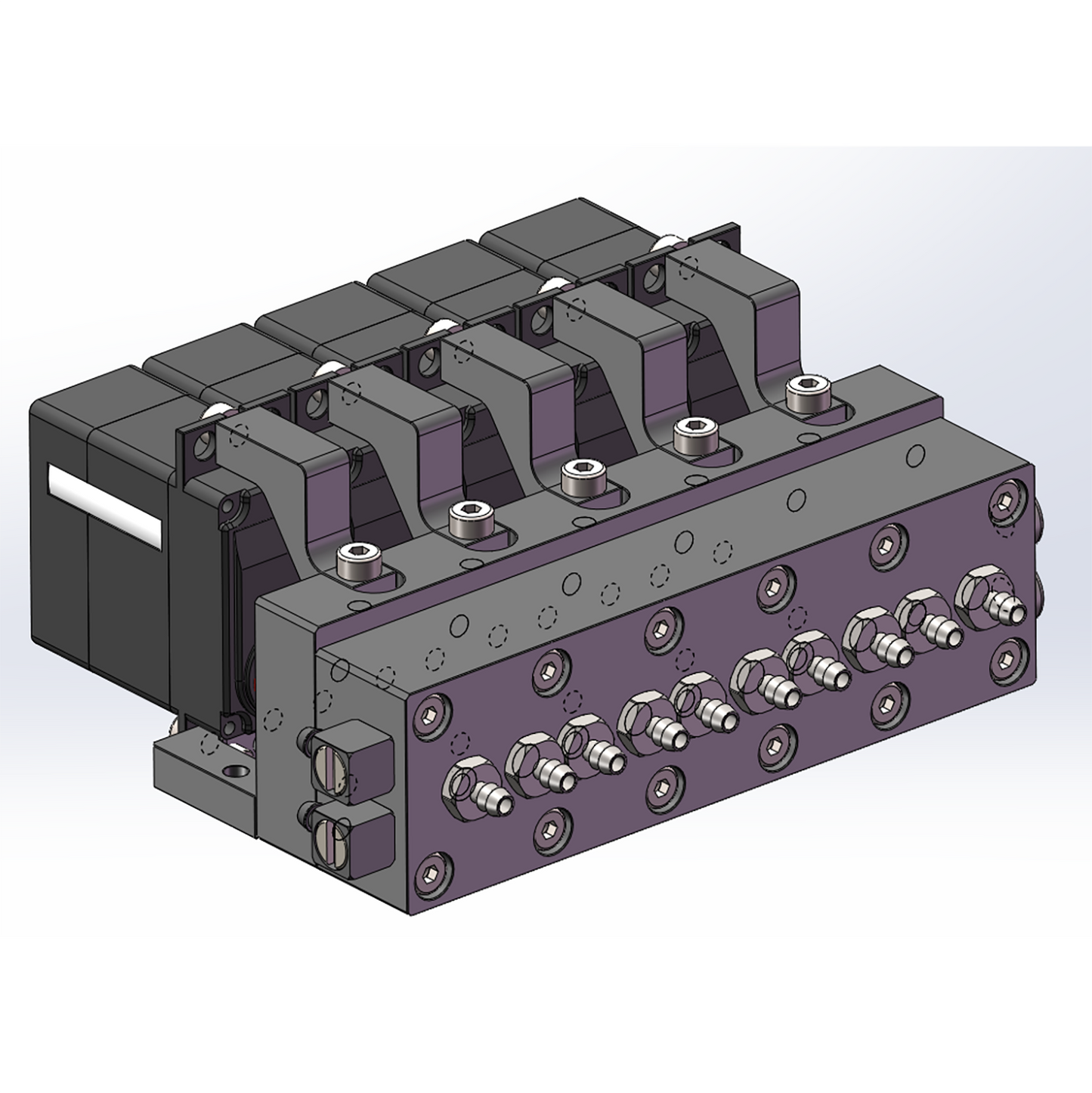 1CH 2CH 3CH 4CH 5CH Metal Directional Valve W/ Servo Spare Part for 1/14 RC Excavator Loader forklift Radio Controlled Truck Model