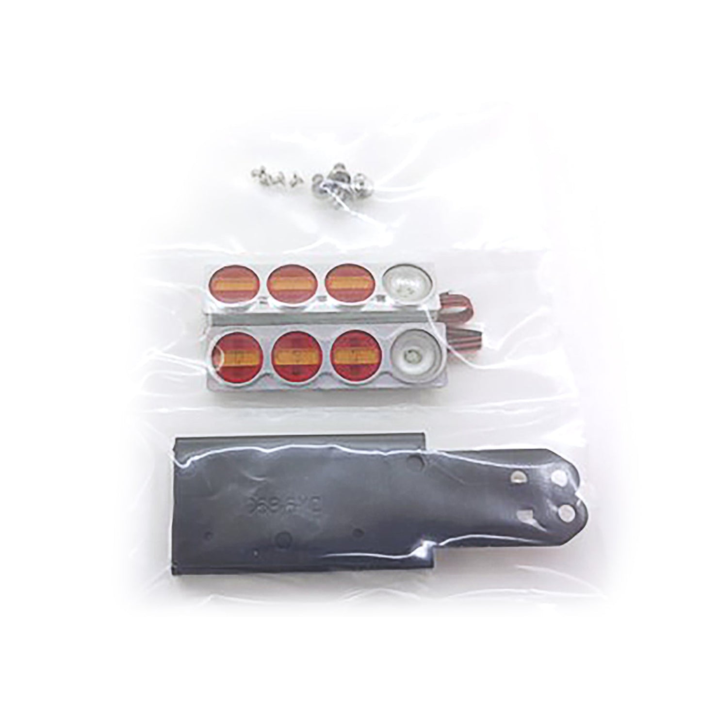 Tail Lamp Taillight Three Colors Degree Scale Model Rear Light for TAMIYA RC 1/14 Tractor R620 1851 3363 56352