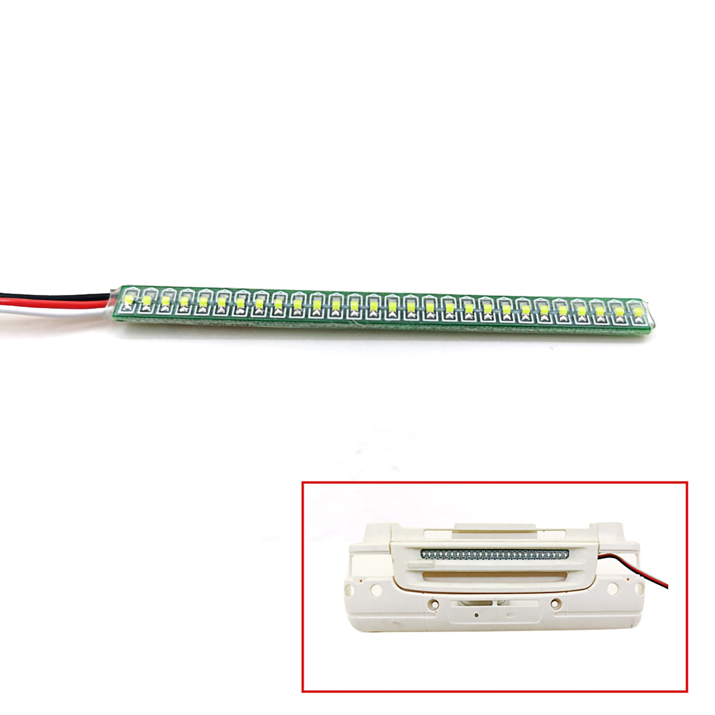 Degree Lamp Led 8 Light Modes Connects Receiver Directly Universal for 1/14 Tamiye RC Tractor Air Intake Grille Cover