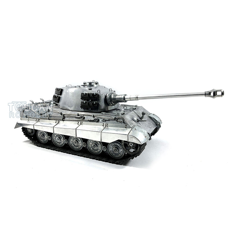 Mato Metal 1/16 German King Tiger Radio Control Tank 1228 Gearbox BB Shooting or Infrared Combating System with Barrel Recoil