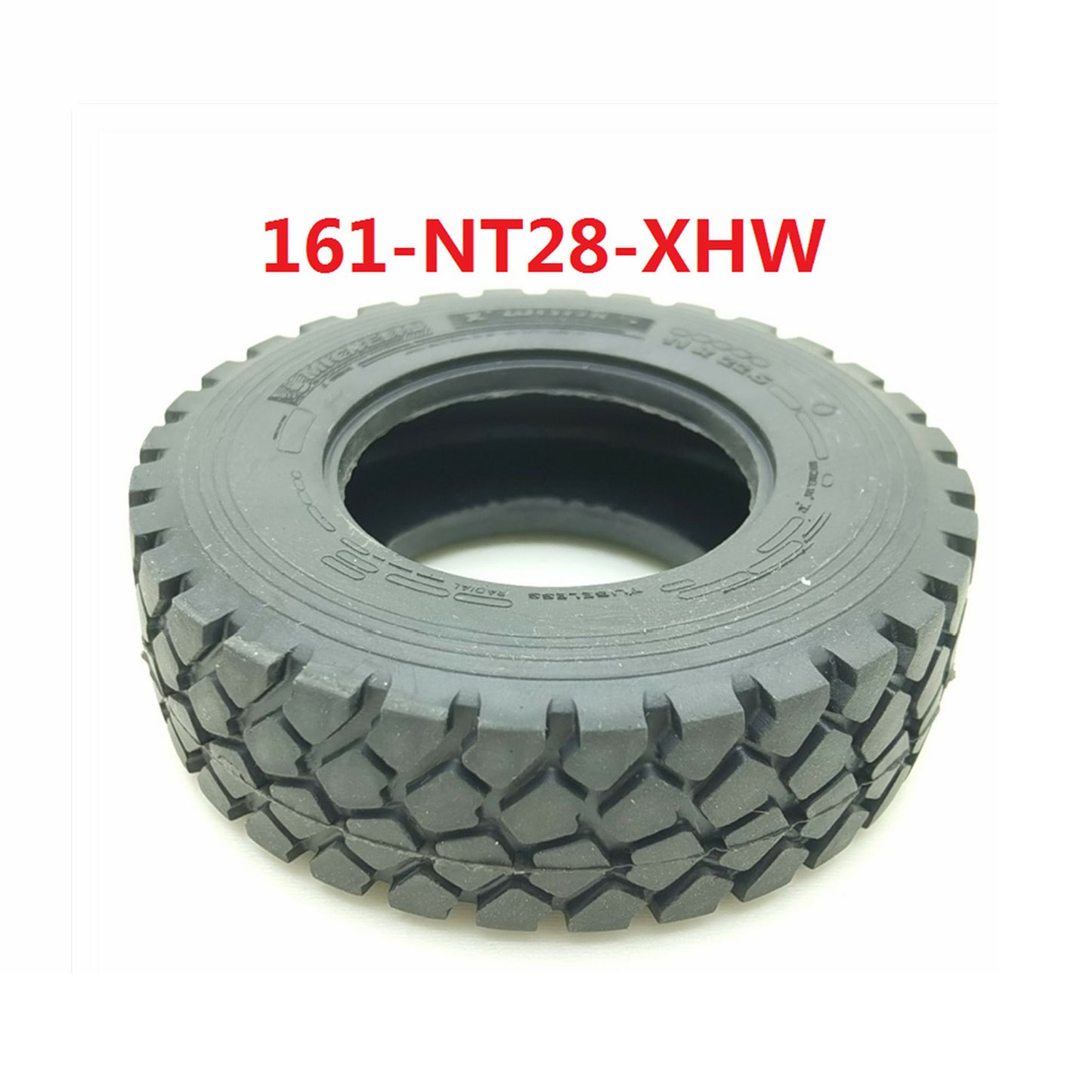 Degree Car Parts Rubber Wheel Tires One Pair for DIY Tamiye 1/14 Remote Control RC Tractor Truck 770S 56368 22/28MM 85MM