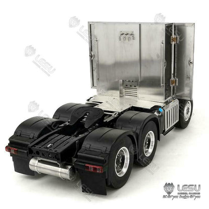 1/14 LESU RC Tractor Truck Radio Controlled 6*6 Metal 3 Speed 3363 Assembled Chassis Motor Servo DIY Vehicle Cars Model