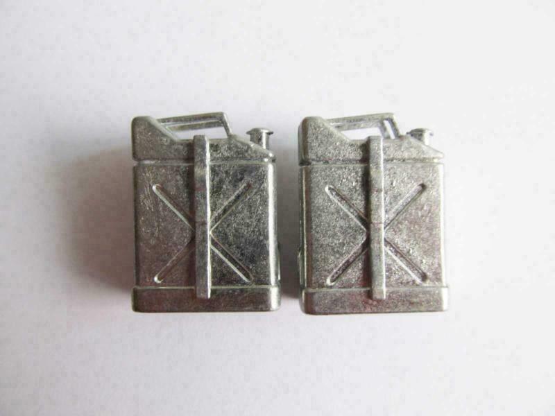 US Stock 1/16 Mato HengLong Spare Part Metal Oil Pot Germany 5 Gallon Jerry Can RC Tank Radio Controlled MT066