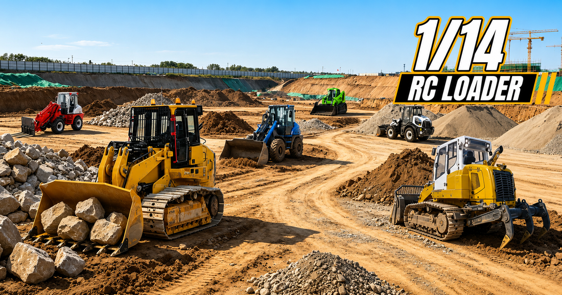 1/14 Remote Controlled Loader: The Ultimate RC Construction Machine for Hobbyists
