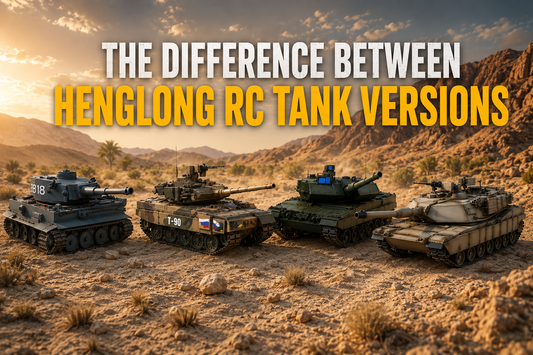 The Difference Between Henglong RC Tank Versions: Plastic, Promotion &amp; Profession
