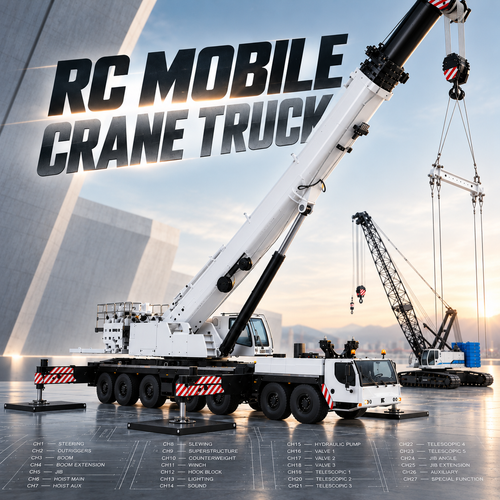 RC Mobile Crane Truck