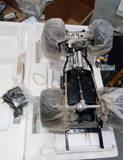 Free Shipping Second Hand US Stock HG 1/10 RC Pickup Model 4*4 Rally Car Series Car Racing Crawler