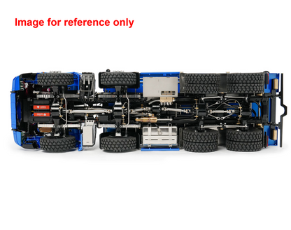 TOUCAN RC HOBBY LESU Z0108 1/14 RC Hydraulic Roll On off Dumper Truck Crane Unassembled Plastic Cabin Metal 8x8 Chassis Tipper Axles Lock 2+7CH Valve