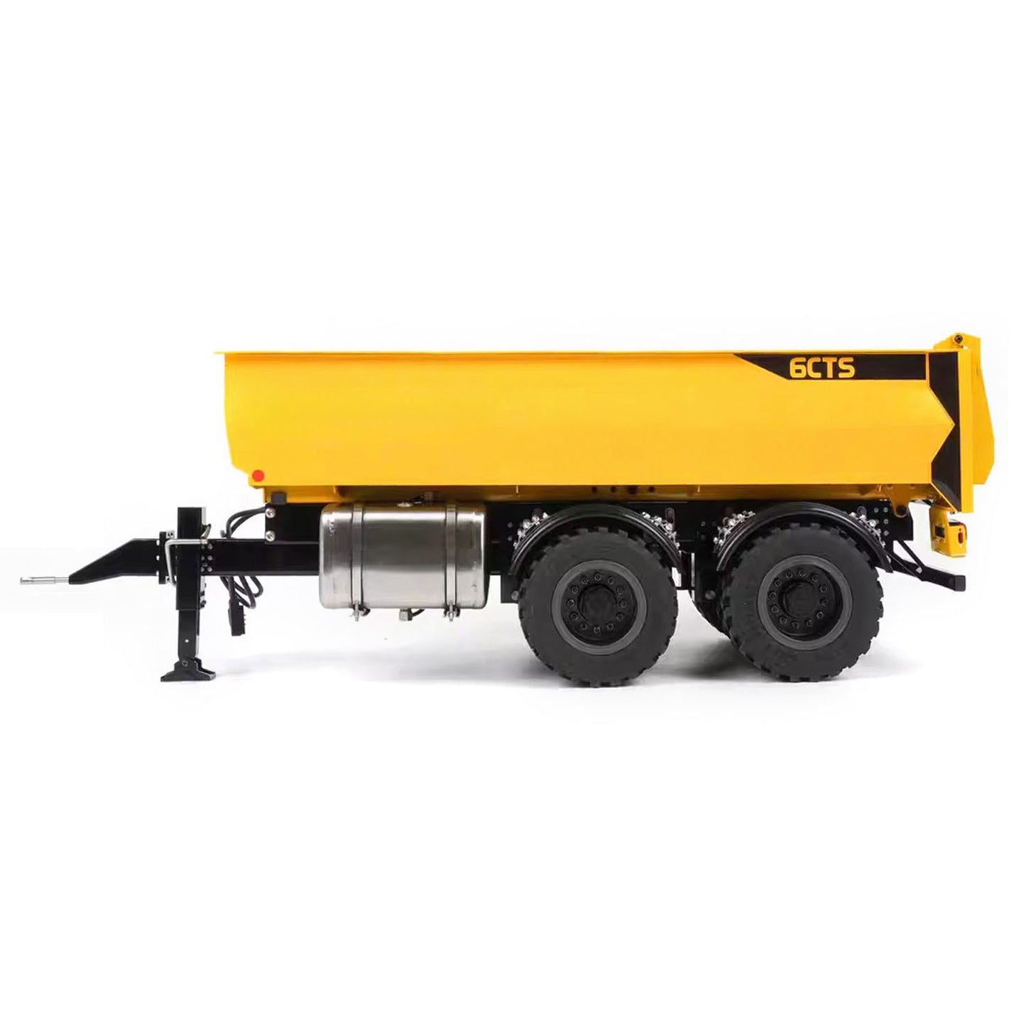 1/14 Dump Trailer W/ Hydraulic Pump Spring Supported Leg for 1/14 Radio Controlled Tractor Truck RC Digger Excavator LR914