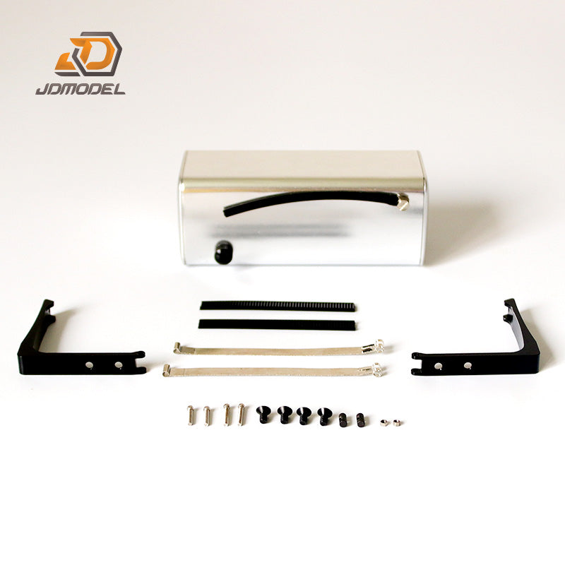 JDModel Metal Front Suspension System/Transfer Case/Oil Tank/ for 1/14 Remote Control Tractor Truck Construction Vehicles DIY Models Outdoor Enthusiasts
