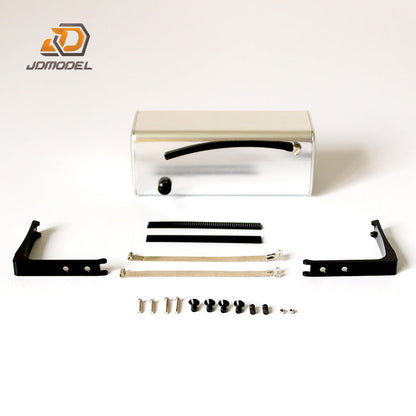 JDModel Metal Front Suspension System/Transfer Case/Oil Tank/ for 1/14 Remote Control Tractor Truck Construction Vehicles DIY Models Outdoor Enthusiasts