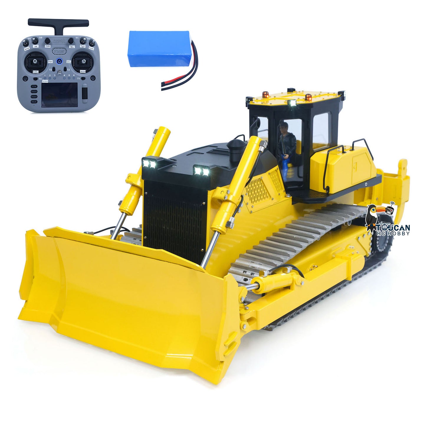 1/12 Scale Hydraulic RC Bulldozer

