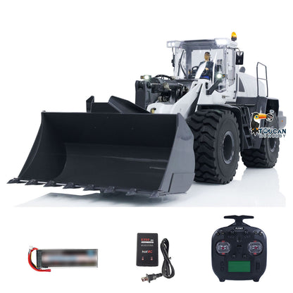 1/14 XDRC 580 RC Loader Metal Remote Control Wheeled Hydraulic Construction Vehicle