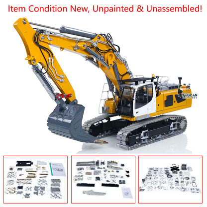 RC hydraulic excavator 1/14 LR956 three-section arm, dual pump hydraulic system