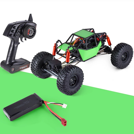 US Stock Remote Control 1/10 Rock Crawler 2.4G 4*4 RTR Electric Radio Off-road Truck Emulated Car Hobby Models Painted Assembled