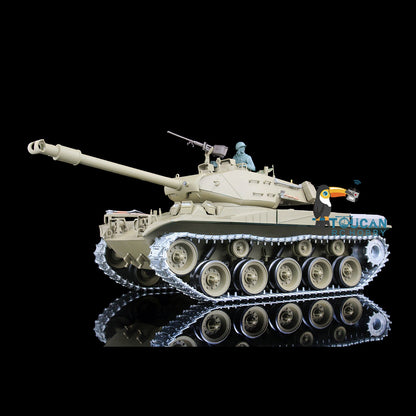 TOUCAN RC HOBBY Henglong 1/16 TK7.0 USA Walker Bulldog 3839 RTR RC Tank FPV 360 Degrees Turret Smoke IR BB Unit Metal Tracks Gearbox Sprockets Wheels
