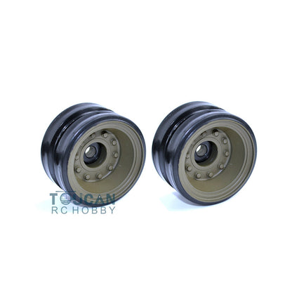 TOUCAN RC HOBBY IN Stock Plastic Tracks Sprockets Road Driving Wheels Suspension Bars Idlers Stickers Decoration Parts Bag For Henglong 1/16 USA M26 Pershing 3838 RC Tank