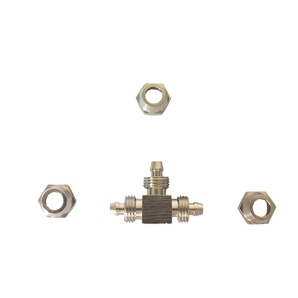 JDModel Spare Part Metal T-Shaped M4/M6 Nozzle For LESU Remote Control Vehicle Model 1:14 Scale RC Tractor Truck