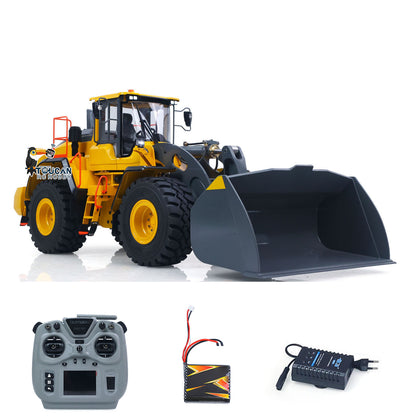 Double E Metal 1/14 4X4 Remote Control Hydraulic Loader L260H Axle Locks 2Speed Gearbox Brushless Motor Battery RTR Light System