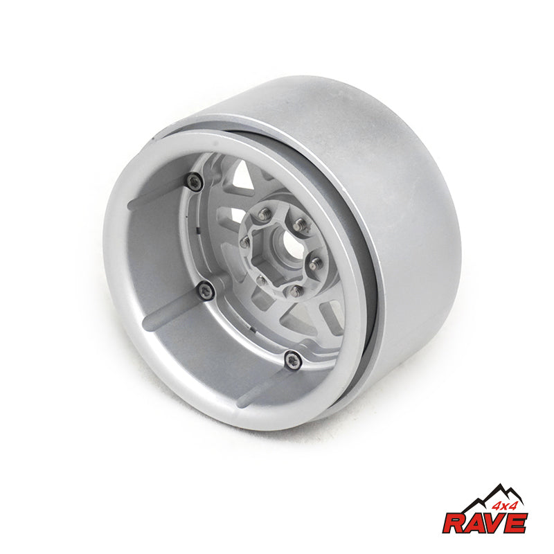 1PC RAVE 4X4 Metal 2.2in Wheel Hub for 1/10 SCX10 Jeep D90 RC Crawler Car Remote Controlled ClimbingVehicle Optional Versions
