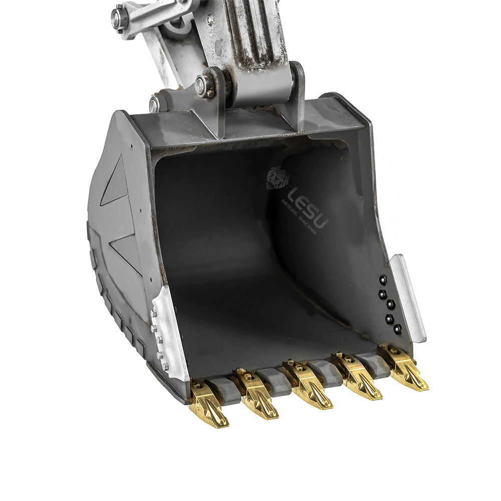 SK500LC LESU 1/14 Metal RC Hydraulic Excavator Radio Control Digger Model KIT 6CH Valve CNC Body Construction Vehicles Lights