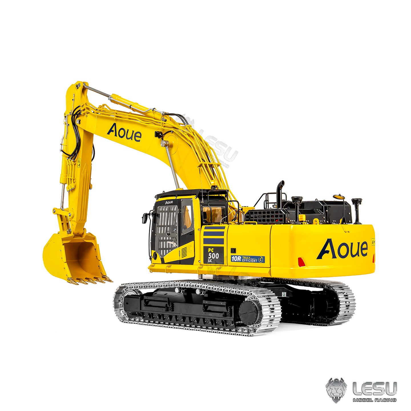 LESU Aoue PC500 1/14 Metal RC Hydraulic Tracked Excavator PNP/RTR B0019 7Ways Valve 3-4MAP Pump Light System for Construction Vehicle Collectors