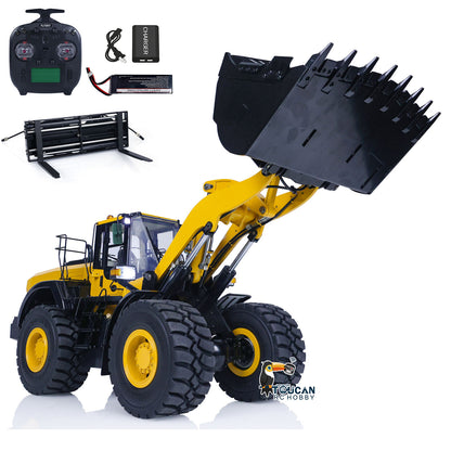 1/14 RC Metal Hydraulic Loader WA480 Whee1d Electric Construction