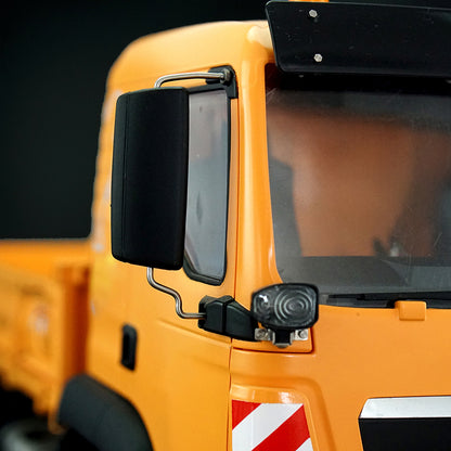 LESU 1/14 Metal 4*4 Chassis TGS Hydraulic Dumper Truck Model Decorative Light Parts Opitonal Versions Battery Charger