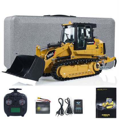 Second Hand US Stock Kabolite 1/16 Hydraulic RC Loader K963-100 Remote Control Construction Vehicles DIY Model