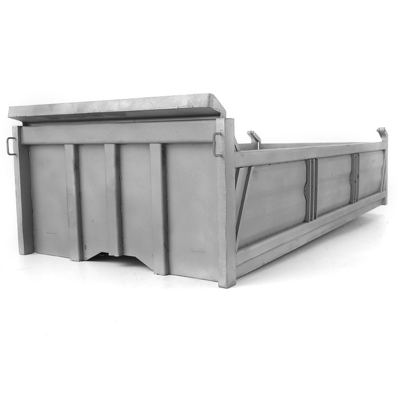 1PC Metal Car Hopper Bucket for 1/14 LESU 6*6 Dumper Remote Control Dumper Truck DIY TAMIYA Model for Adults