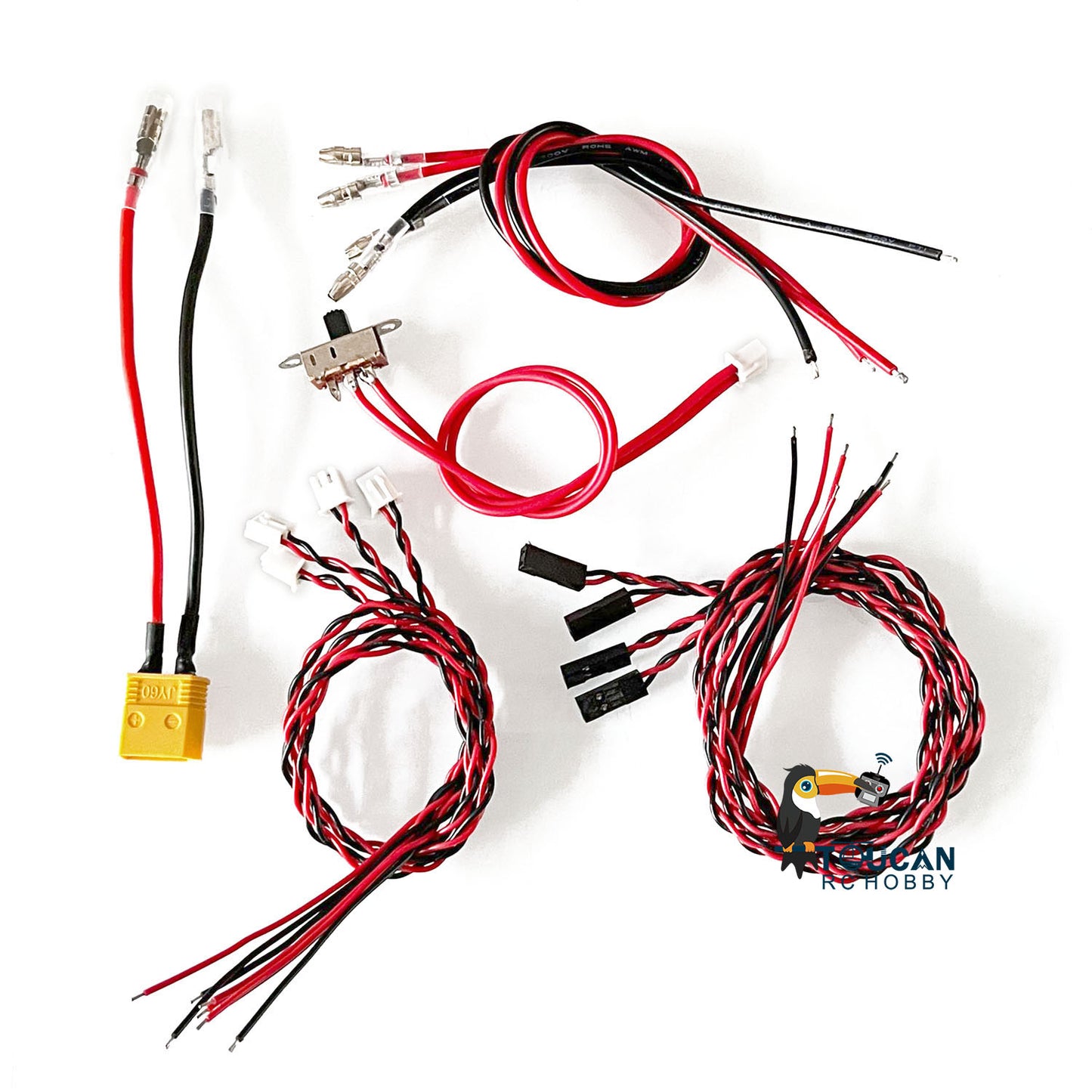 US Stock Cables for 1/16 Scale Henglong Radio Controlled Battle Tank 5.3 Ver Converted to 6.0 7.0 Version Model Spare Parts DIY