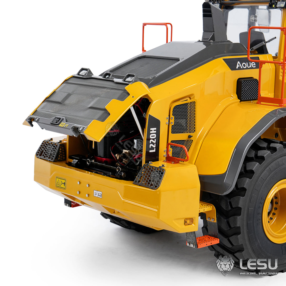LESU 1/14 RC Hydraulic Wheel Loader L220H A0013 - 90% Metal PNP/RTR 2-Speed Transmission