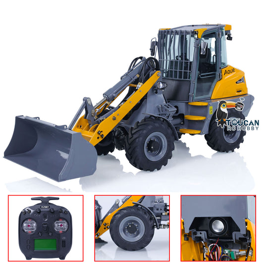 IN STOCK LESU MCL8 1/14 4*4 Wheeled RC Loader Remote Controlled Hydraulic Equipment Painted Assembled Car ST8 ESC Servo Motor