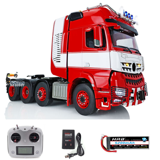 In Stock 3Speed 1/14 TOUCAN RC Tractor Truck 3363 Remote Control Lorry Car Metal 8x8 Chassis 56348 56354