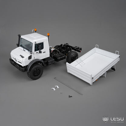 In Stock LESU U4023 4X4 1/14 RC Off Road Vehicle Metal ATV Light Truck MT44023 Model Light Sound Wheel Reduction Axle Lock Radio Battery