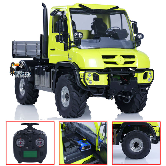 Customized 1/10 U423 4X4 RC Off-road Vehicles Remote Controlled Rock Crawler Car PNP Version Metal Bucket Painted Assembled