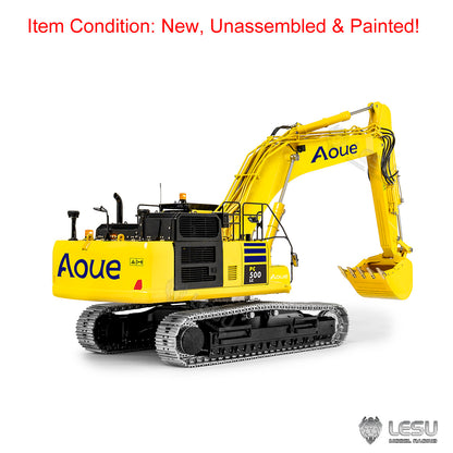 LESU Aoue PC500 1/14 Metal RC Hydraulic Tracked Excavator B0019 KIT 7Ways Valve Digger 3-4MPA Pump Light DIY Model