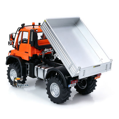 Kabolite 5501 1/14 Metal RC Crawler Electric Lifting ATV Off Road Truck Lorry 4X4 Axle Differential Lock 2-Speed Transmission Light Sound System