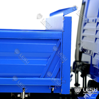 LESU 1/14 Metal 3 Ways RC Dumper Truck Model 3Speed Transmission Sound Light System Scale Vehicle for Engineering Vehicle Enthusiast