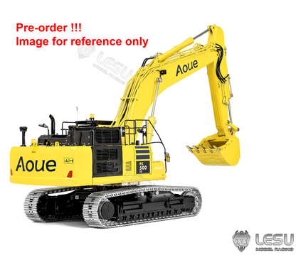 New Pre-Order Deposit LESU 1/14 PC500 Hydraulic RC Excavator with 7 Ways Valves 360 Degree Rotation for Construction Vehicle Enthusiast