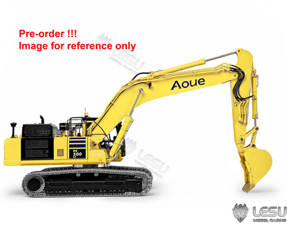 New Pre-Order Deposit LESU 1/14 PC500 Hydraulic RC Excavator with 7 Ways Valves 360 Degree Rotation for Construction Vehicle Enthusiast
