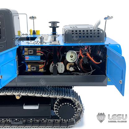 LESU 1/14 3-boom RC Hydraulic Excavator ET36L Radio Control Digger Painted Assembled Hobby Model ESC Servo Motor
