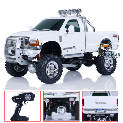 IN STOCK HG RC Pickup Truck 1/10 Scale P410 4*4 Rally Car Racing Crawler w/ 2.4G Radio System Motor ESC w/o Sound LED Light System